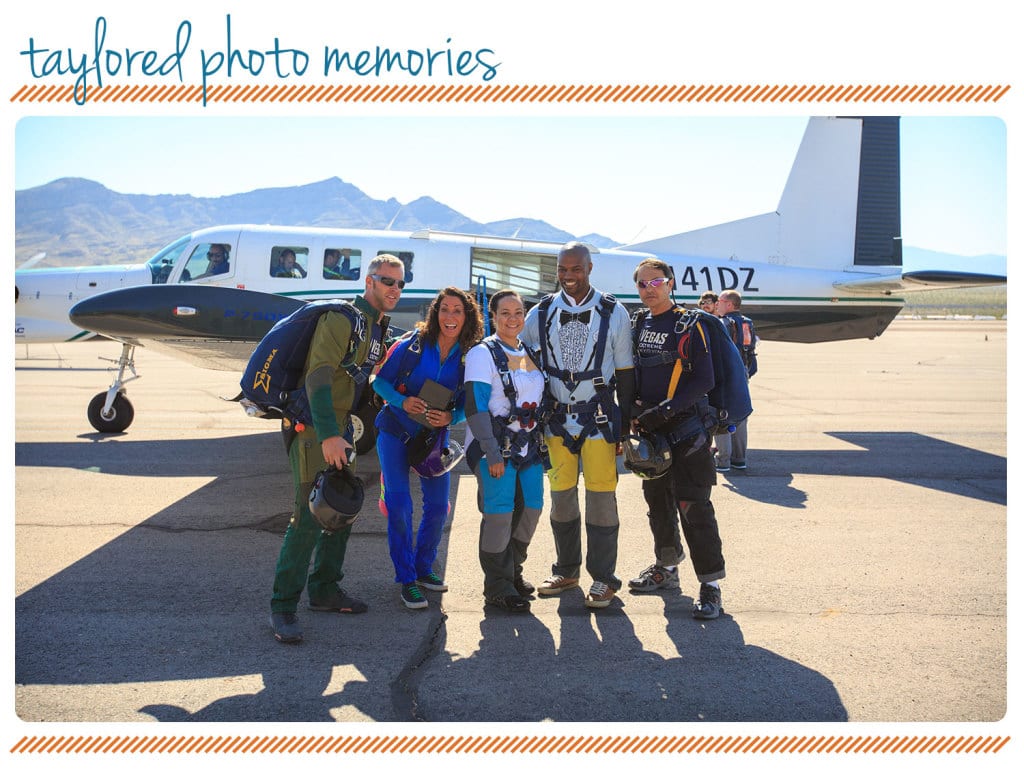 Adventure Wedding | Las Vegas Elopement | Skydiving Wedding