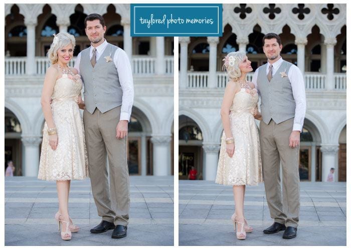 Las Vegas Vow Renewal on the Strip with DIY Details