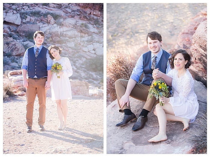 Red Rock Canyon & Neon Museum Wedding