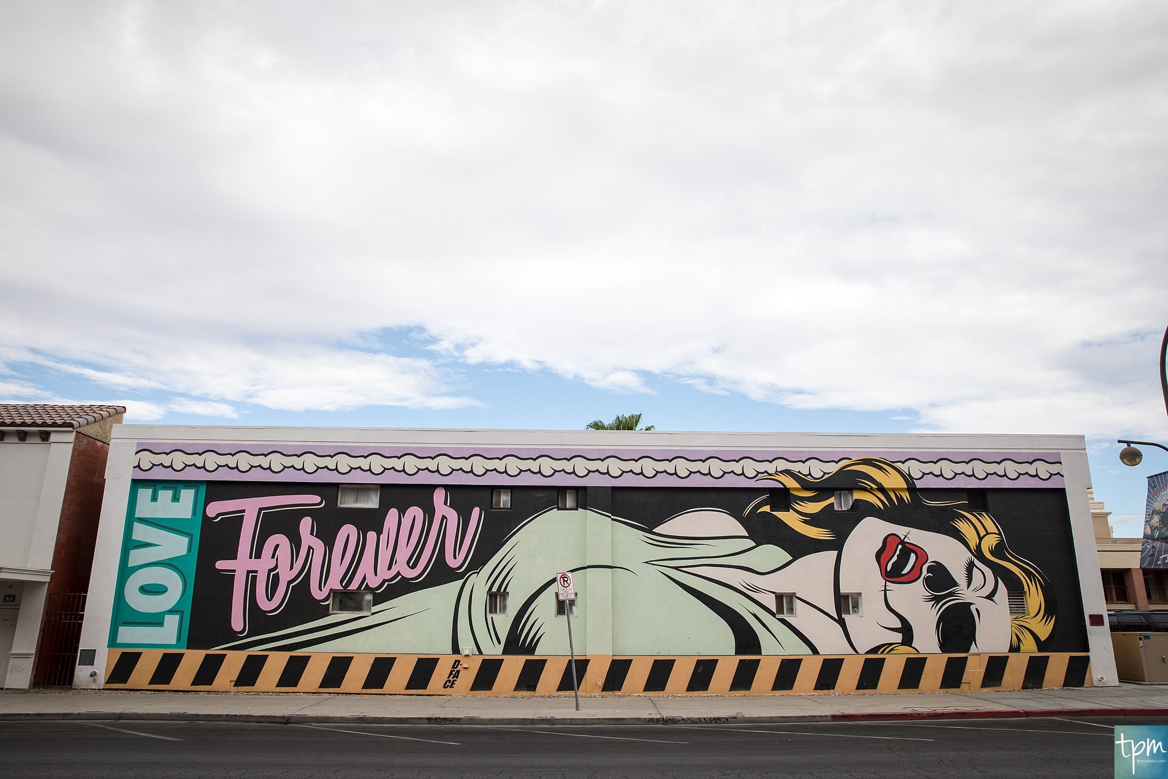 Love Forever, D*Face, Taylored Photo Memories, Las Vegas Murals