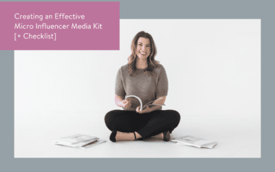 Creating an Effective Micro Influencer Media Kit [+ Checklist]